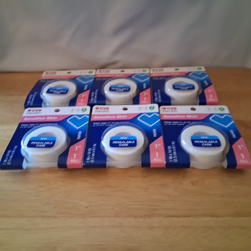 CVS Health Sensitive Skin Medical Tape - White (6 Pack)